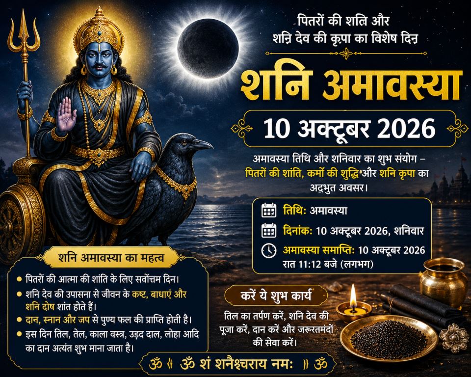Ashwina Shani Amavasya