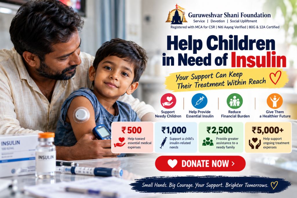 Donate Insulin for Children